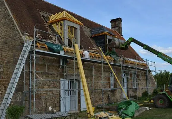 Rénovation de toiture à Rânes